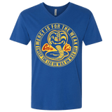 T-Shirts Royal / X-Small Mercy Is For The Weak Men's Premium V-Neck