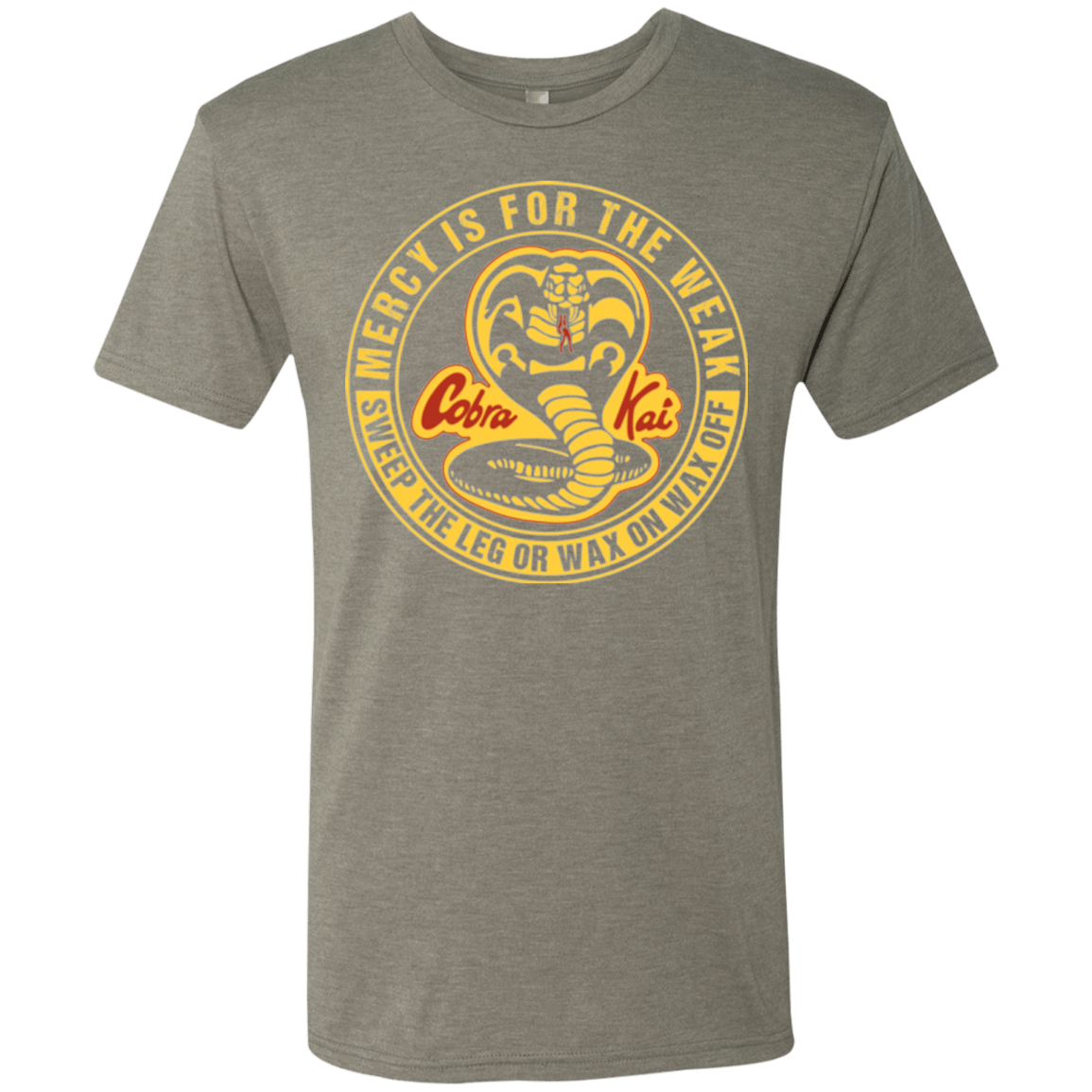 T-Shirts Venetian Grey / Small Mercy Is For The Weak Men's Triblend T-Shirt