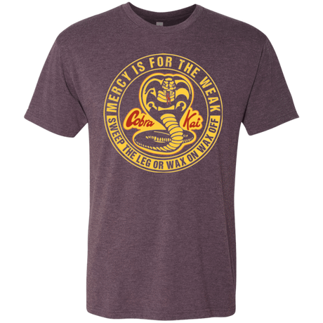 T-Shirts Vintage Purple / Small Mercy Is For The Weak Men's Triblend T-Shirt