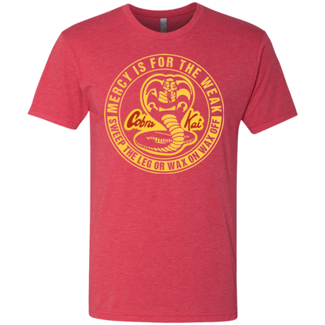 T-Shirts Vintage Red / Small Mercy Is For The Weak Men's Triblend T-Shirt