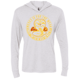 T-Shirts Heather White / X-Small Mercy Is For The Weak Triblend Long Sleeve Hoodie Tee