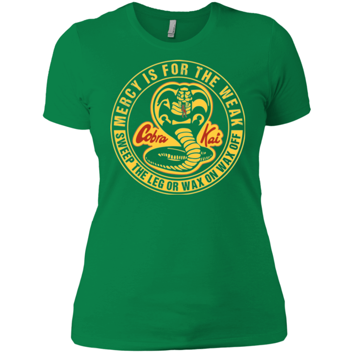 T-Shirts Kelly Green / X-Small Mercy Is For The Weak Women's Premium T-Shirt