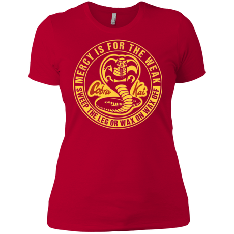 T-Shirts Red / X-Small Mercy Is For The Weak Women's Premium T-Shirt