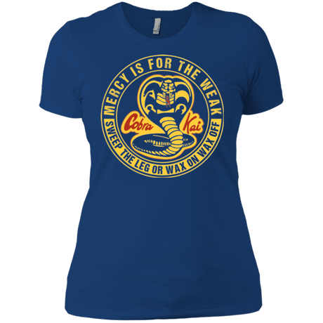 T-Shirts Royal / X-Small Mercy Is For The Weak Women's Premium T-Shirt