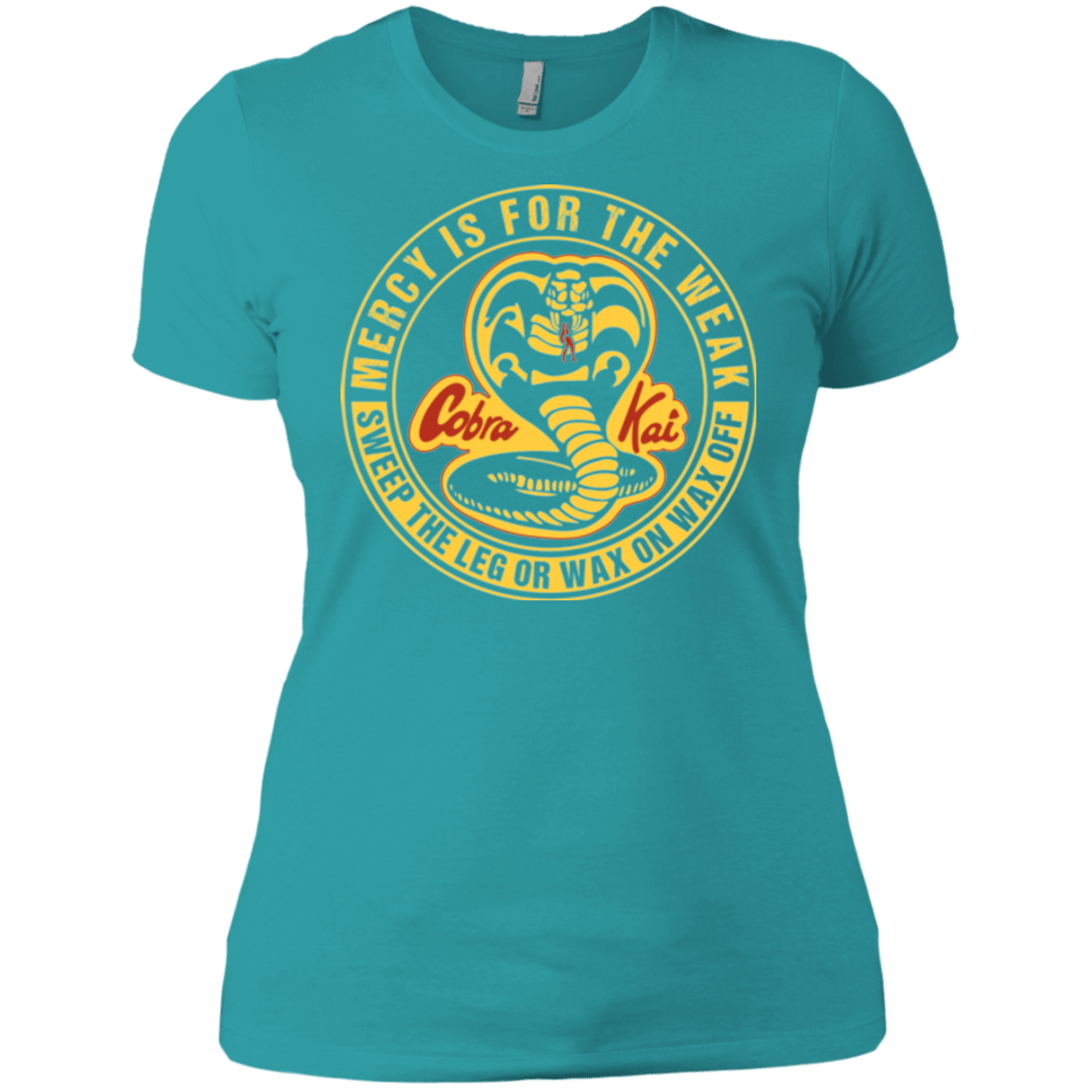 T-Shirts Tahiti Blue / X-Small Mercy Is For The Weak Women's Premium T-Shirt