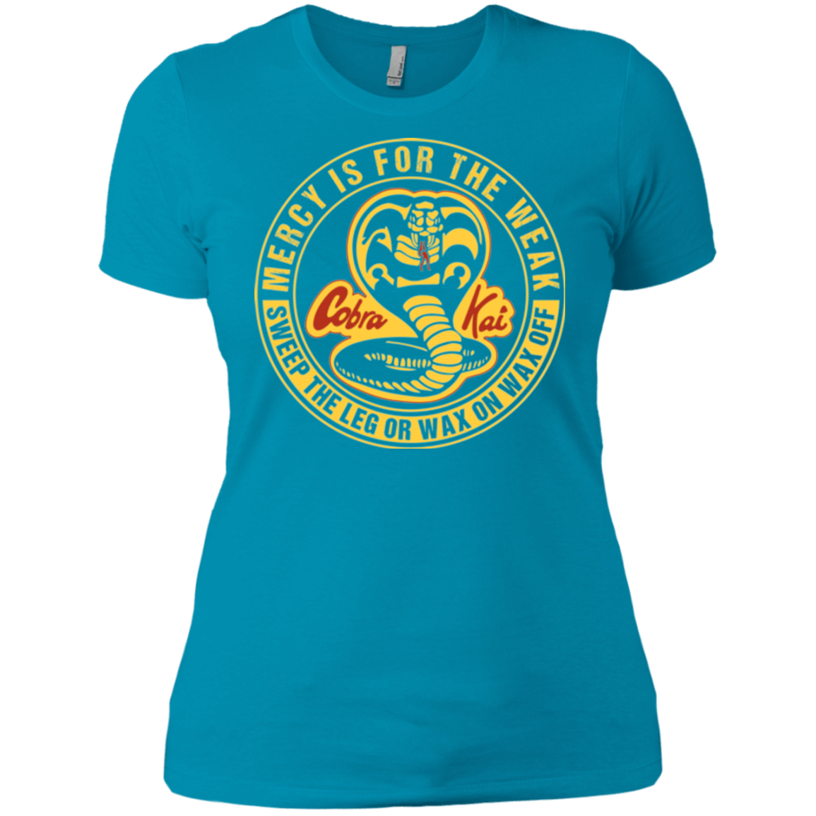 T-Shirts Turquoise / X-Small Mercy Is For The Weak Women's Premium T-Shirt