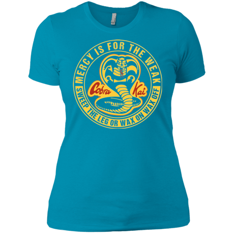 T-Shirts Turquoise / X-Small Mercy Is For The Weak Women's Premium T-Shirt
