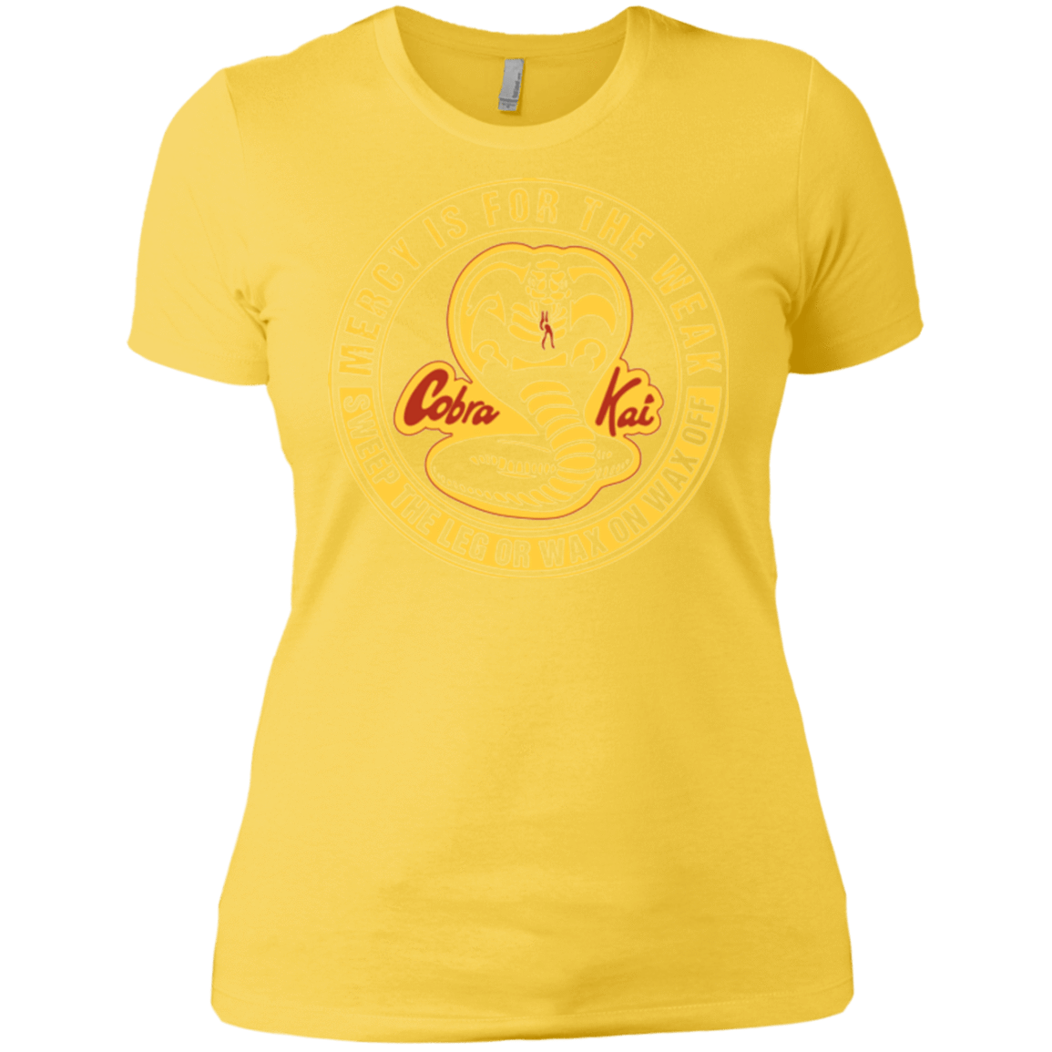 T-Shirts Vibrant Yellow / X-Small Mercy Is For The Weak Women's Premium T-Shirt