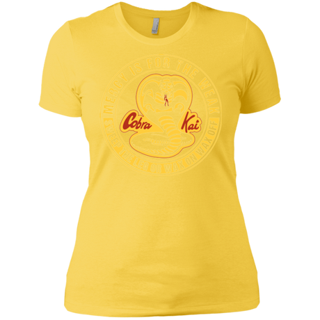 T-Shirts Vibrant Yellow / X-Small Mercy Is For The Weak Women's Premium T-Shirt