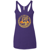 T-Shirts Purple Rush / X-Small Mercy Is For The Weak Women's Triblend Racerback Tank