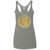 T-Shirts Venetian Grey / X-Small Mercy Is For The Weak Women's Triblend Racerback Tank