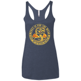 T-Shirts Vintage Navy / X-Small Mercy Is For The Weak Women's Triblend Racerback Tank