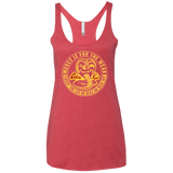 T-Shirts Vintage Red / X-Small Mercy Is For The Weak Women's Triblend Racerback Tank