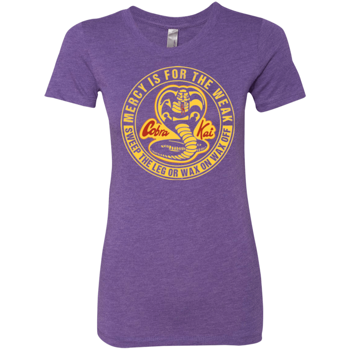 T-Shirts Purple Rush / Small Mercy Is For The Weak Women's Triblend T-Shirt