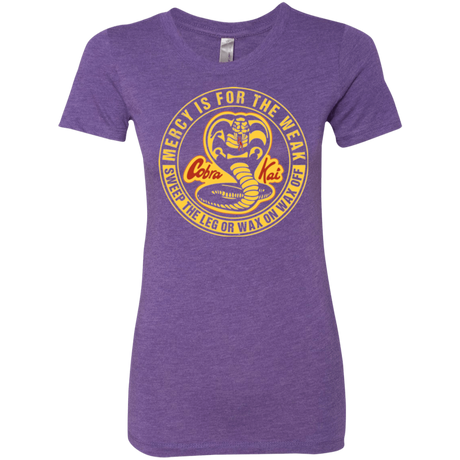T-Shirts Purple Rush / Small Mercy Is For The Weak Women's Triblend T-Shirt
