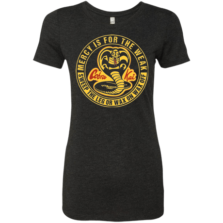 T-Shirts Vintage Black / Small Mercy Is For The Weak Women's Triblend T-Shirt