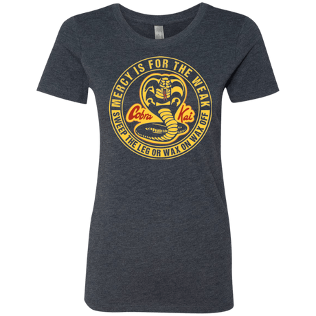 T-Shirts Vintage Navy / Small Mercy Is For The Weak Women's Triblend T-Shirt