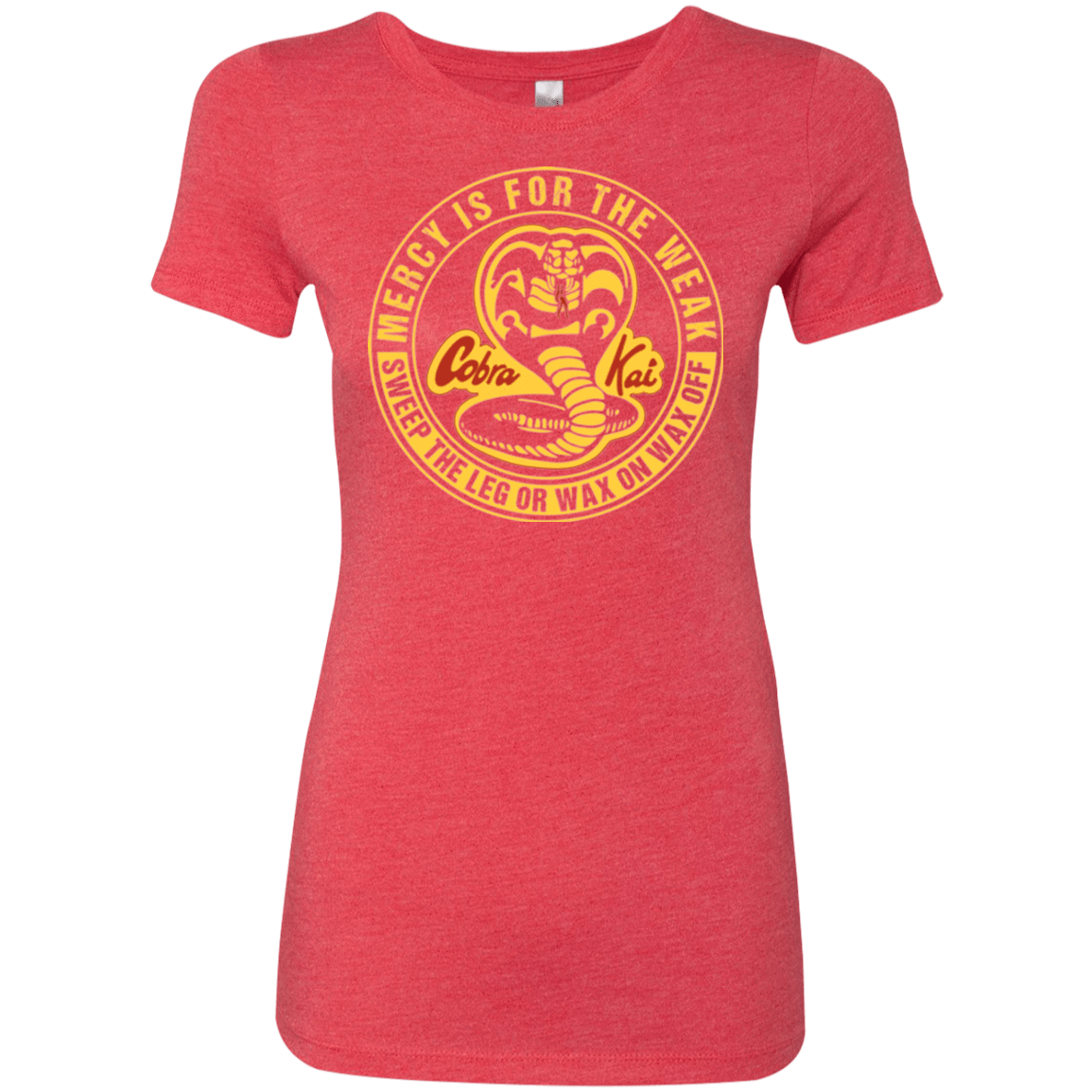 T-Shirts Vintage Red / Small Mercy Is For The Weak Women's Triblend T-Shirt