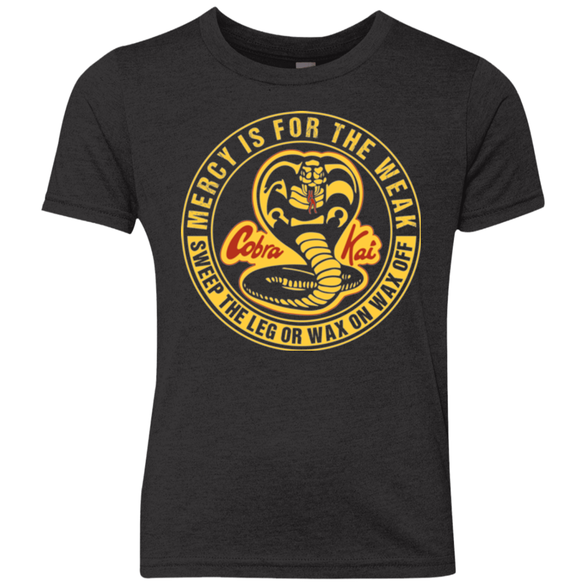 T-Shirts Vintage Black / YXS Mercy Is For The Weak Youth Triblend T-Shirt