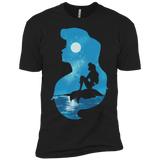 T-Shirts Black / YXS Mermaid Portrait Boys Premium T-Shirt