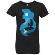 T-Shirts Black / YXS Mermaid Portrait Girls Premium T-Shirt
