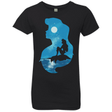 T-Shirts Black / YXS Mermaid Portrait Girls Premium T-Shirt