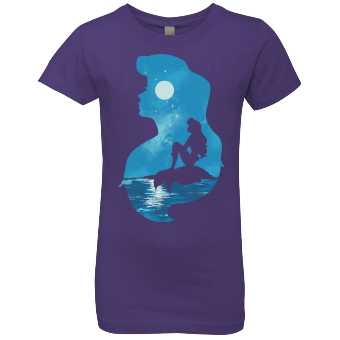 Mermaid Portrait Girls Premium T-Shirt