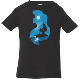 T-Shirts Black / 6 Months Mermaid Portrait Infant Premium T-Shirt