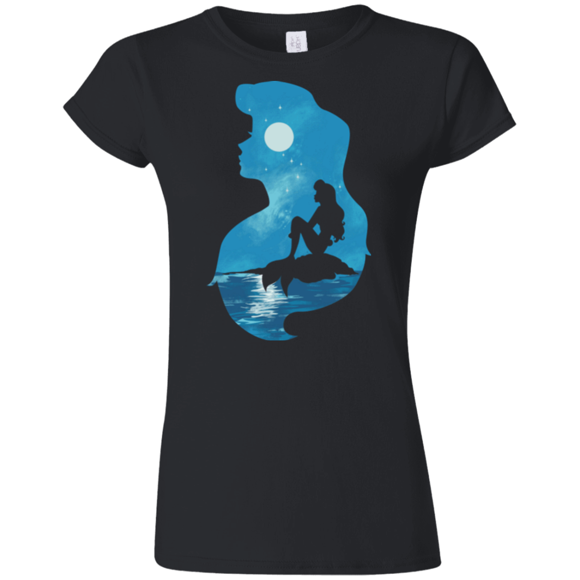 Mermaid Portrait Junior Slimmer-Fit T-Shirt