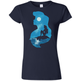 T-Shirts Navy / S Mermaid Portrait Junior Slimmer-Fit T-Shirt