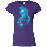 T-Shirts Purple / S Mermaid Portrait Junior Slimmer-Fit T-Shirt