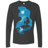 T-Shirts Heavy Metal / S Mermaid Portrait Men's Premium Long Sleeve