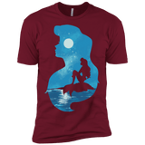 T-Shirts Cardinal / X-Small Mermaid Portrait Men's Premium T-Shirt