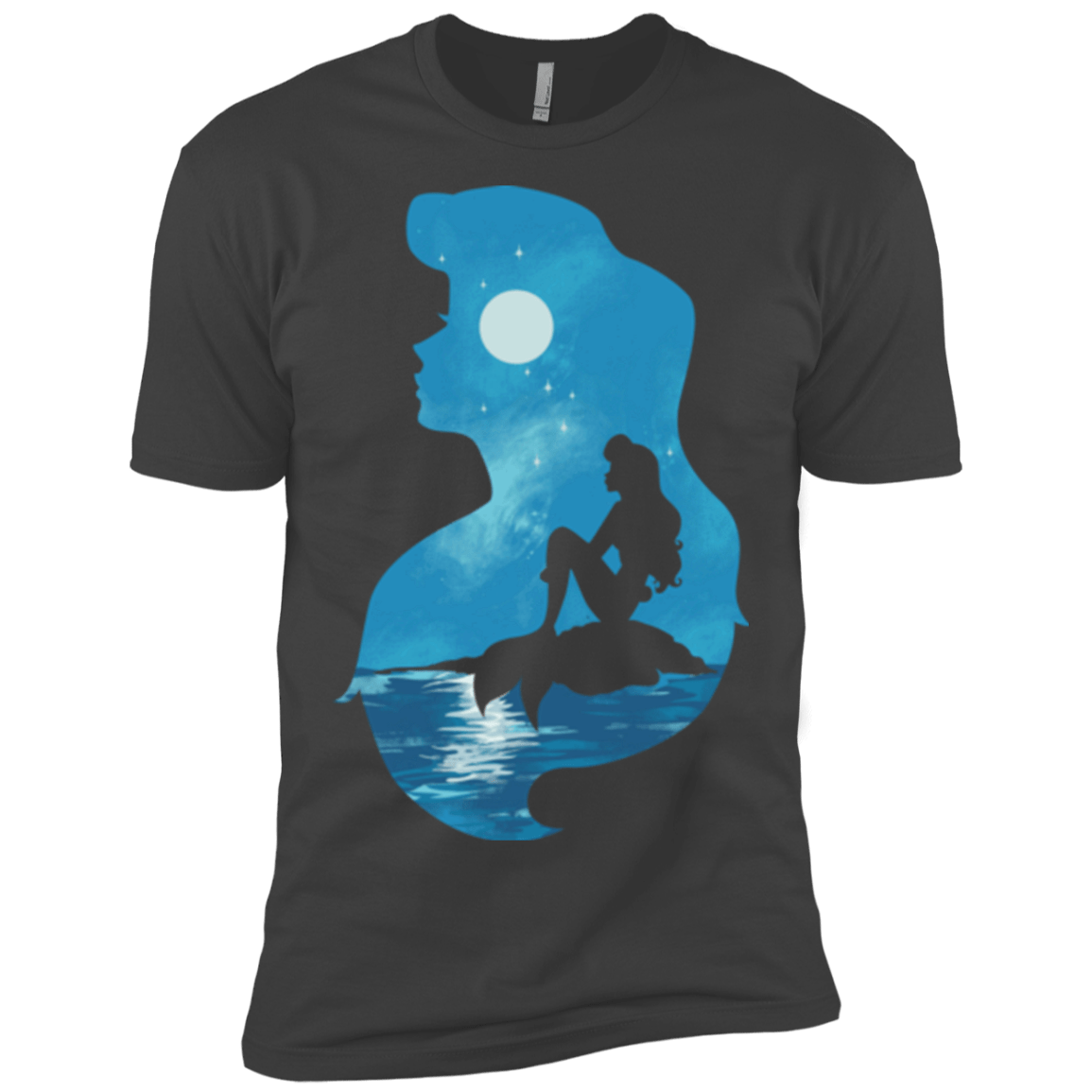 Mermaid Portrait Men's Premium T-Shirt