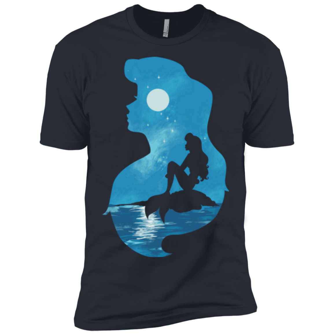 Mermaid Portrait Men's Premium T-Shirt