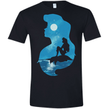 Mermaid Portrait Men's Semi-Fitted Softstyle