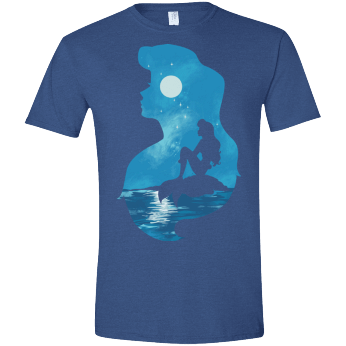 Mermaid Portrait Men's Semi-Fitted Softstyle