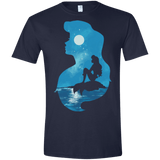 Mermaid Portrait Men's Semi-Fitted Softstyle