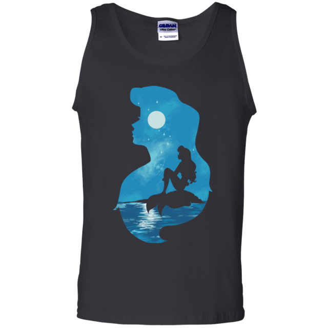 T-Shirts Black / S Mermaid Portrait Men's Tank Top