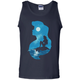 T-Shirts Navy / S Mermaid Portrait Men's Tank Top