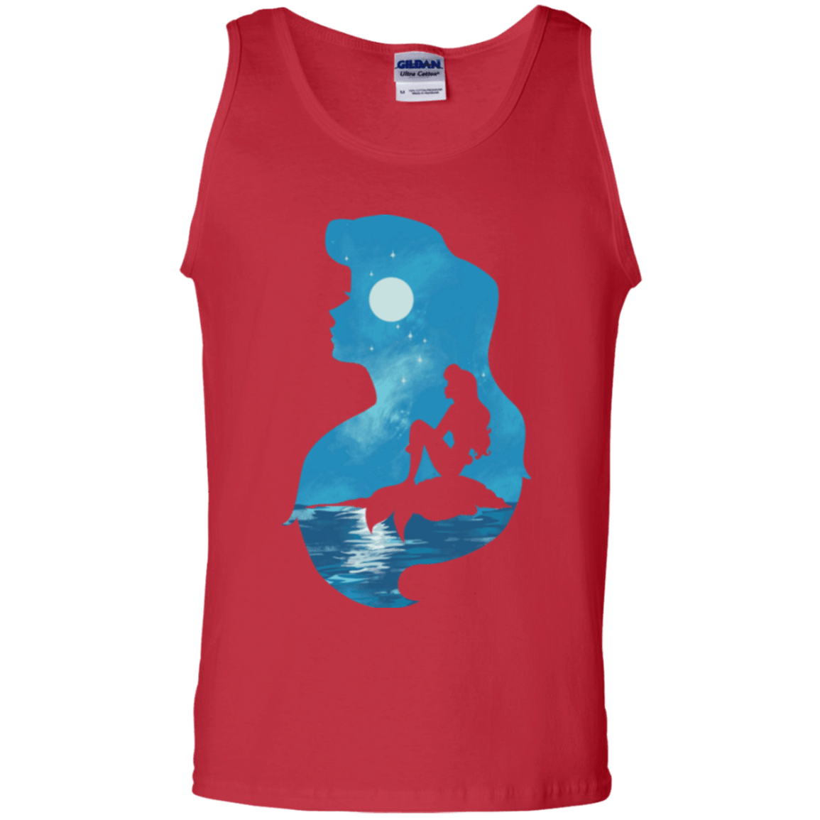 Mermaid Portrait Men's Tank Top