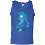 T-Shirts Royal / S Mermaid Portrait Men's Tank Top