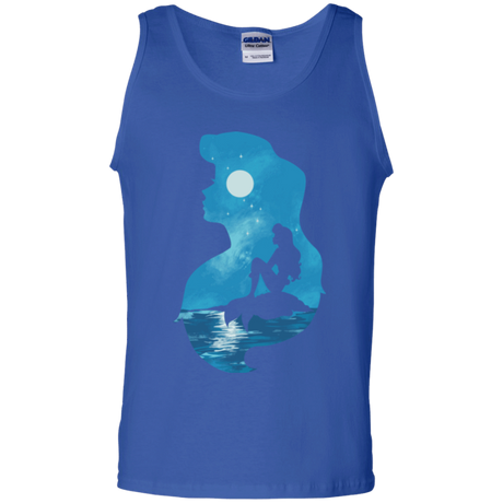 T-Shirts Royal / S Mermaid Portrait Men's Tank Top