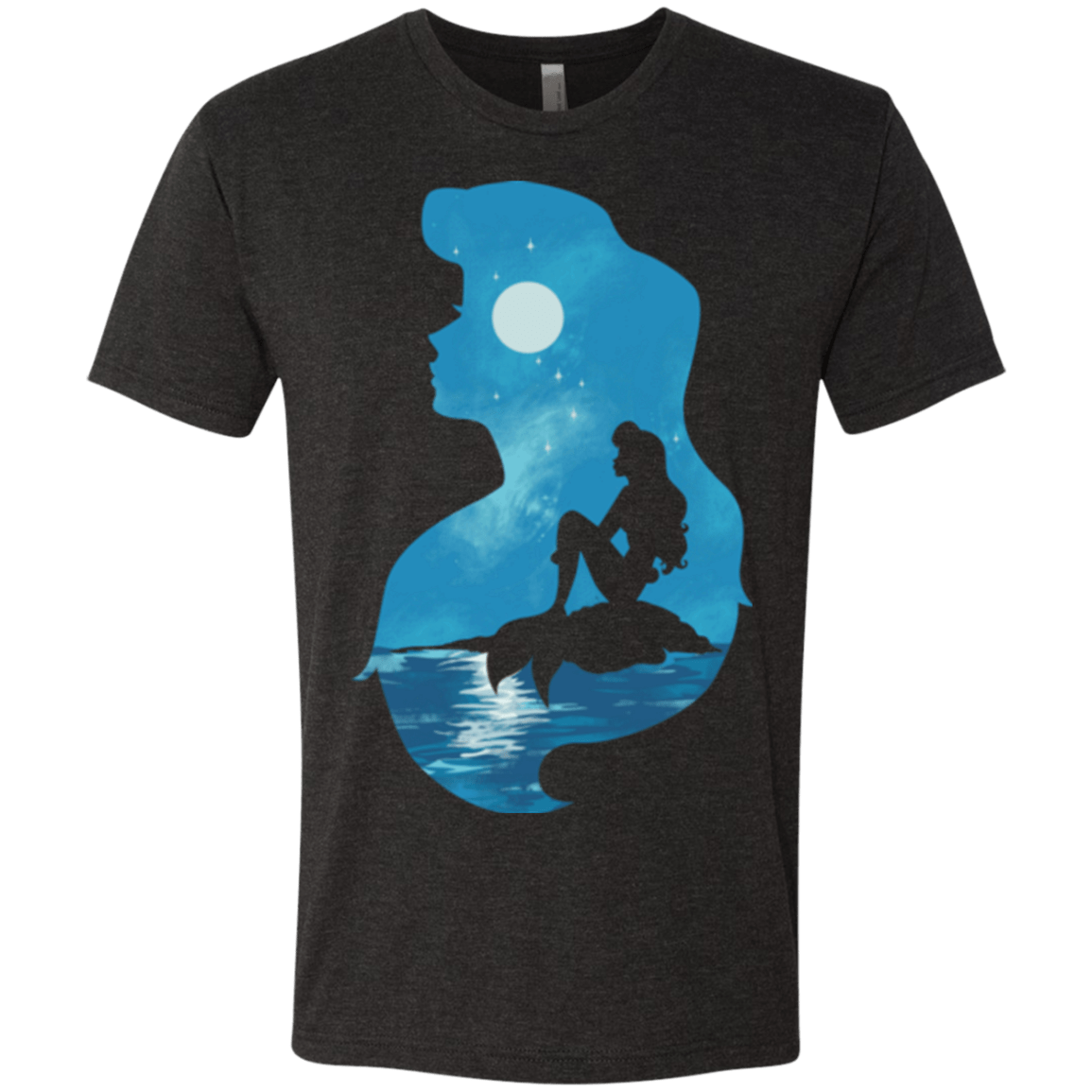 Mermaid Portrait Men's Triblend T-Shirt