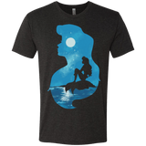 Mermaid Portrait Men's Triblend T-Shirt