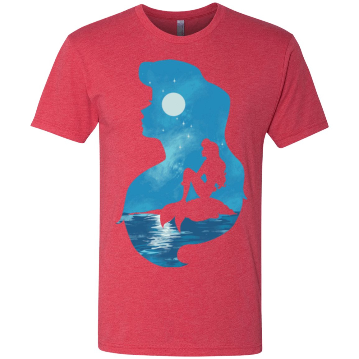 Mermaid Portrait Men's Triblend T-Shirt