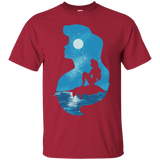 T-Shirts Cardinal / S Mermaid Portrait T-Shirt