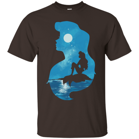 T-Shirts Dark Chocolate / S Mermaid Portrait T-Shirt
