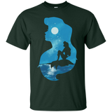 T-Shirts Forest / S Mermaid Portrait T-Shirt