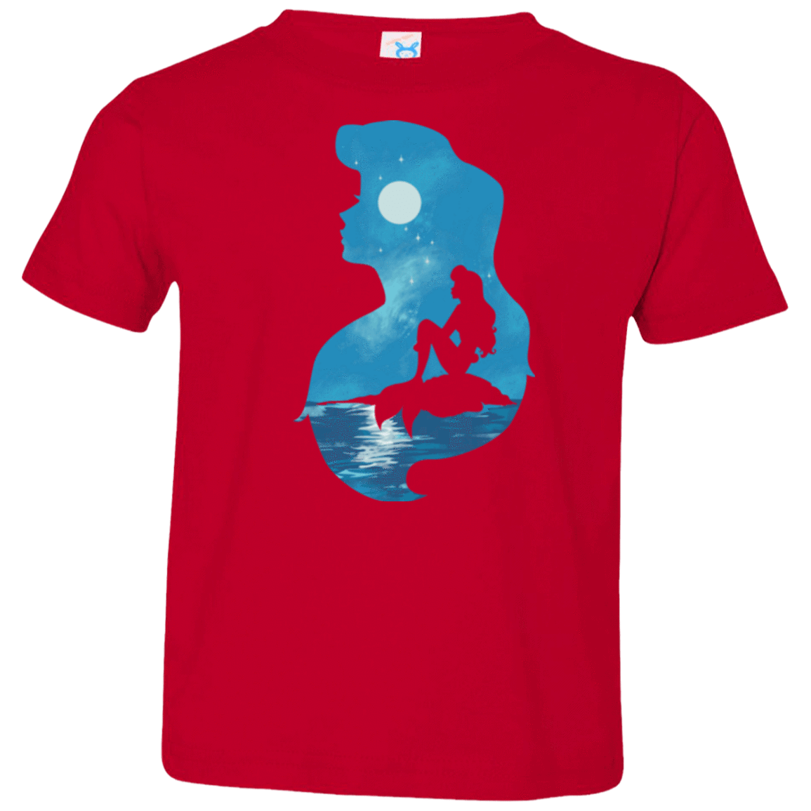 T-Shirts Red / 2T Mermaid Portrait Toddler Premium T-Shirt